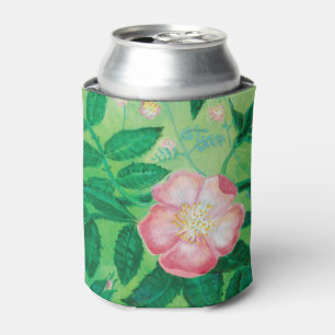 Rafraîchisseur Pour Canette Églantier Rosa Canina en fleurs