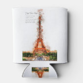 Rafraîchisseur Pour Canette Eiffel Aquarell (Dos)