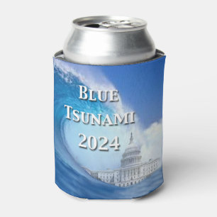 Rafraîchisseur Pour Canette Élection du tsunami bleu 2024