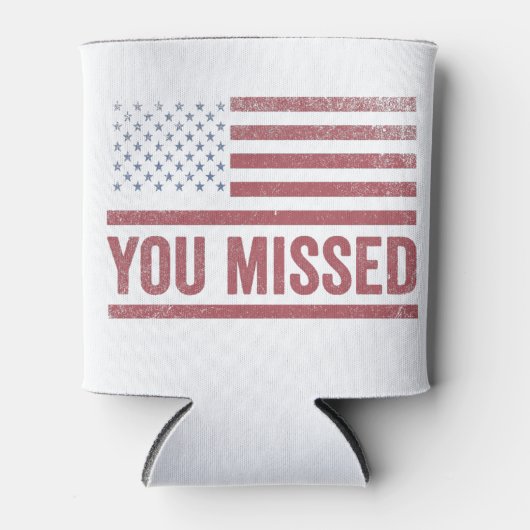 Rafraîchisseur Pour Canette Élection Trump Vance Doudou de Noël (Devant)