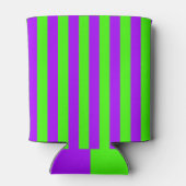 Rafraîchisseur Pour Canette Électrique Psychédélique violet et arlequin vert (Dos)