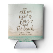 Élégant Amour de la Plage & Cadeau de Mariage de P