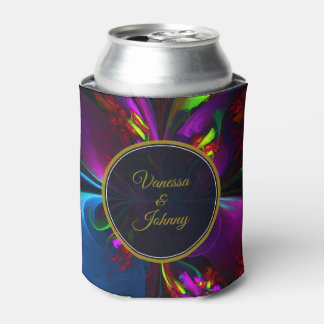 Rafraîchisseur Pour Canette Elegant Classic Modern Floral Pattern #902 Wedding