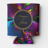 Rafraîchisseur Pour Canette Elegant Classic Modern Floral Pattern #902 Wedding (Devant)