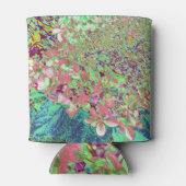 Rafraîchisseur Pour Canette Élégant Corail et Chartreuse Limelight Hydrangea (Dos)