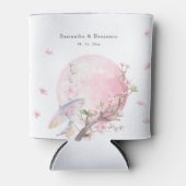 Rafraîchisseur Pour Canette Élégant Mariage de fleurs de cerisier (Devant)