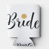 Rafraîchisseur Pour Canette Élégant Mariage de la Fête des mariées de mariée (Dos)