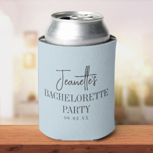 Rafraîchisseur Pour Canette Élégant Moderne Personnalisé Fête de Bachelorette 