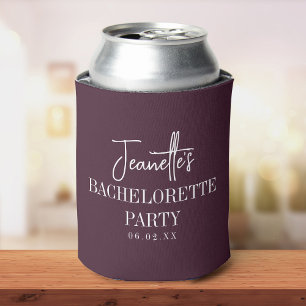 Rafraîchisseur Pour Canette Élégant Moderne Personnalisé Fête de Fiançailles e