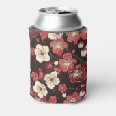 Rafraîchisseur Pour Canette Élégant Motif sans couture en fleur de cerisier (1 (Can Dos)