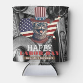 Rafraîchisseur Pour Canette Elegant travailleur solidaire Fête du Travail avec (Devant)