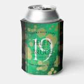 Rafraîchisseur Pour Canette Élégante 19e anniversaire du Mariage de Jade (Can Dos)