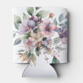 Rafraîchisseur Pour Canette Élégante Baby Shower Florale (Dos)