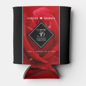 Rafraîchisseur Pour Canette Élégante célébration du 36e anniversaire du Mariag (Devant)