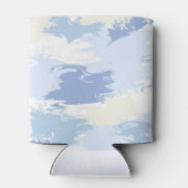 Rafraîchisseur Pour Canette Élégante Elle est sur un nuage Mariage Shower Bleu (Dos)