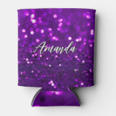 Rafraîchisseur Pour Canette Élégante étincelle de Parties scintillant violet c