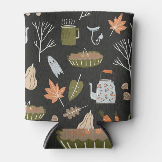 Rafraîchisseur Pour Canette Eléments Chaleureux : Chaleureux Motif. (Devant)