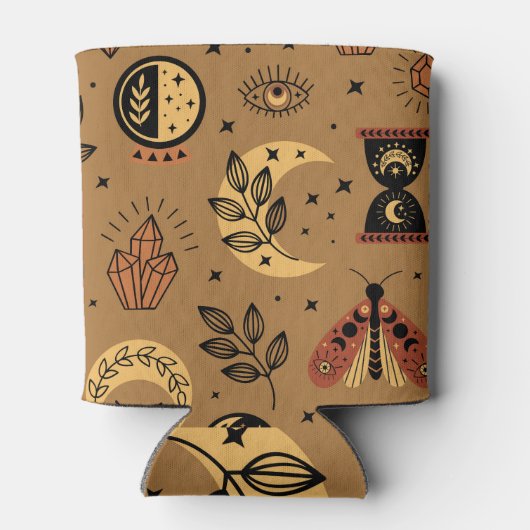 Rafraîchisseur Pour Canette Éléments magiques : Enchanter un Motif sans coutur (Dos)