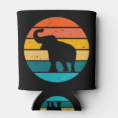 Rafraîchisseur Pour Canette Eléphant rétro (Dos)