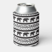 Rafraîchisseur Pour Canette Eléphants, lignes, triangles, sans couture décorat (Can Dos)
