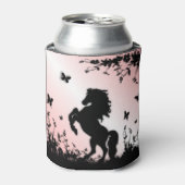 Rafraîchisseur Pour Canette Élevage noir stallion rose (Can devant)