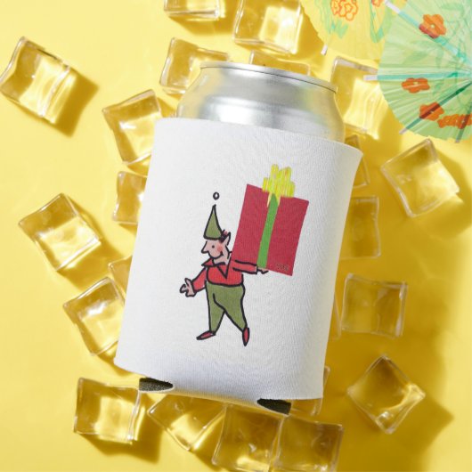 Rafraîchisseur Pour Canette Elf Avec boîte rouge peut refroidir (Été in situ)