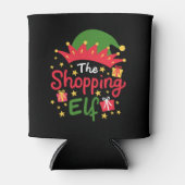 Rafraîchisseur Pour Canette Elf Shopping Noël (Devant)