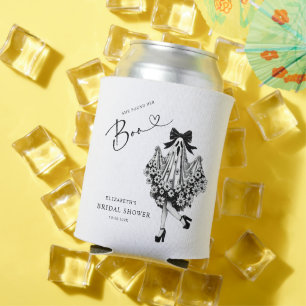 Rafraîchisseur Pour Canette Elle a trouvé sa Boo fantôme floral Baby Shower de