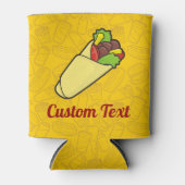 Rafraîchisseur Pour Canette Emballage sandwich Tortilla (Devant)