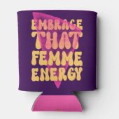 Rafraîchisseur Pour Canette Embrassez Le Cooler À Boissons Énergétiques Femme (Dos)