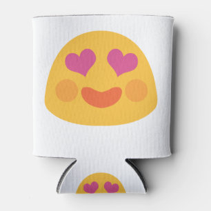 Rafraîchisseur Pour Canette Emoji des yeux du coeur