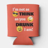 Rafraîchisseur Pour Canette Emoji Drunk (Dos)