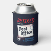 Rafraîchisseur Pour Canette Employé de poste retraité Travailleur collaborateu (Can Dos)