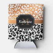 Rafraîchisseur Pour Canette Empreinte de léopard (Devant)