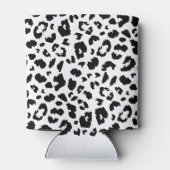 Rafraîchisseur Pour Canette Empreinte de léopard personnalisable (Dos)