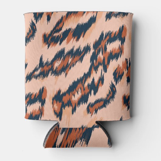Rafraîchisseur Pour Canette Empreinte de léopard : Textile Design sans joint. (Devant)
