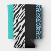 Rafraîchisseur Pour Canette Empreinte de léopard, Zebra Print, Poster de anima (Dos)