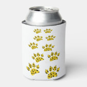 Rafraîchisseur Pour Canette Empreinte de patte Cheetah (Can devant)