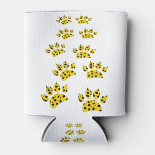 Rafraîchisseur Pour Canette Empreinte de patte Cheetah