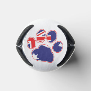 Rafraîchisseur Pour Canette Empreinte de patte du drapeau australien