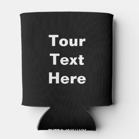 Rafraîchisseur Pour Canette Empreintes Carbone - Anthropocène (Dos)