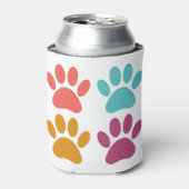 Rafraîchisseur Pour Canette Empreintes de pattes de chiens cool (Can devant)