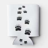 Rafraîchisseur Pour Canette Empreintes de pattes d'ours (Dos)