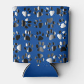 Rafraîchisseur Pour Canette Empreintes des pieds animaux (Devant)