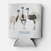 Rafraîchisseur Pour Canette Emus Bird Lovers Personnalisé (Devant)