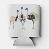 Rafraîchisseur Pour Canette Emus Bird Lovers Personnalisé (Dos)