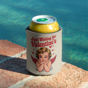Rafraîchisseur Pour Canette En attendant simplement la Saint-Valentin Bébé Cup