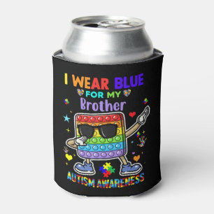 Rafraîchisseur Pour Canette En Avril, Je Porte Du Bleu Pour Mon Frère Autisme