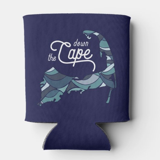 Rafraîchisseur Pour Canette En bas du cap, Cape Cod Nautical (Dos)