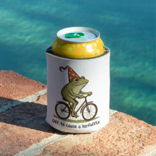 Rafraîchisseur Pour Canette En route pour causer une pagaille Grenouille Sarca